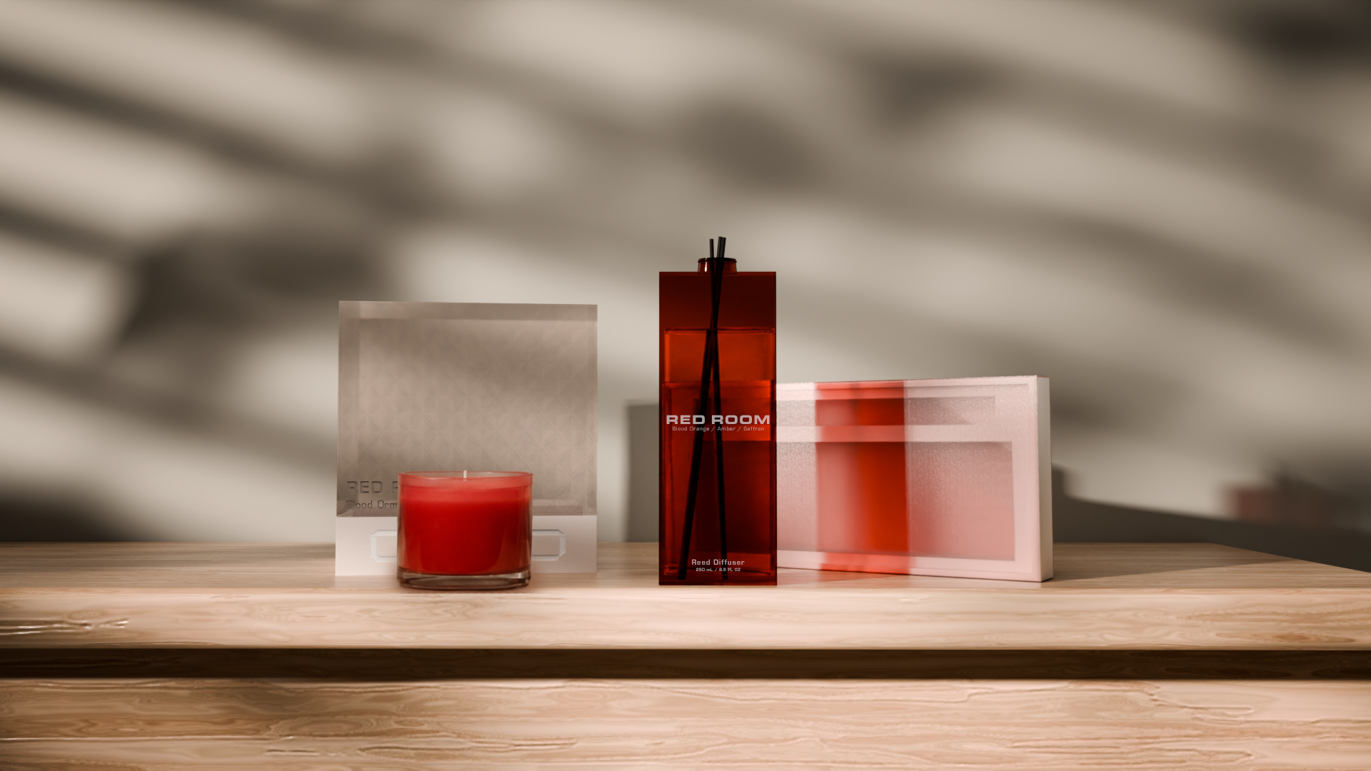 OSMO candle and home fragrance packaging