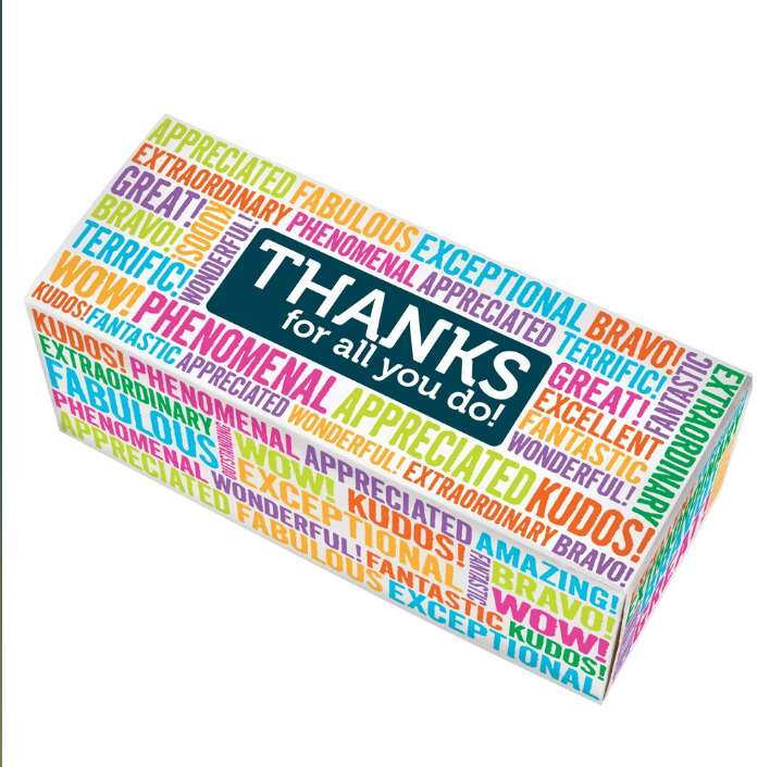 Positive Promotions employee appreciation box angled view