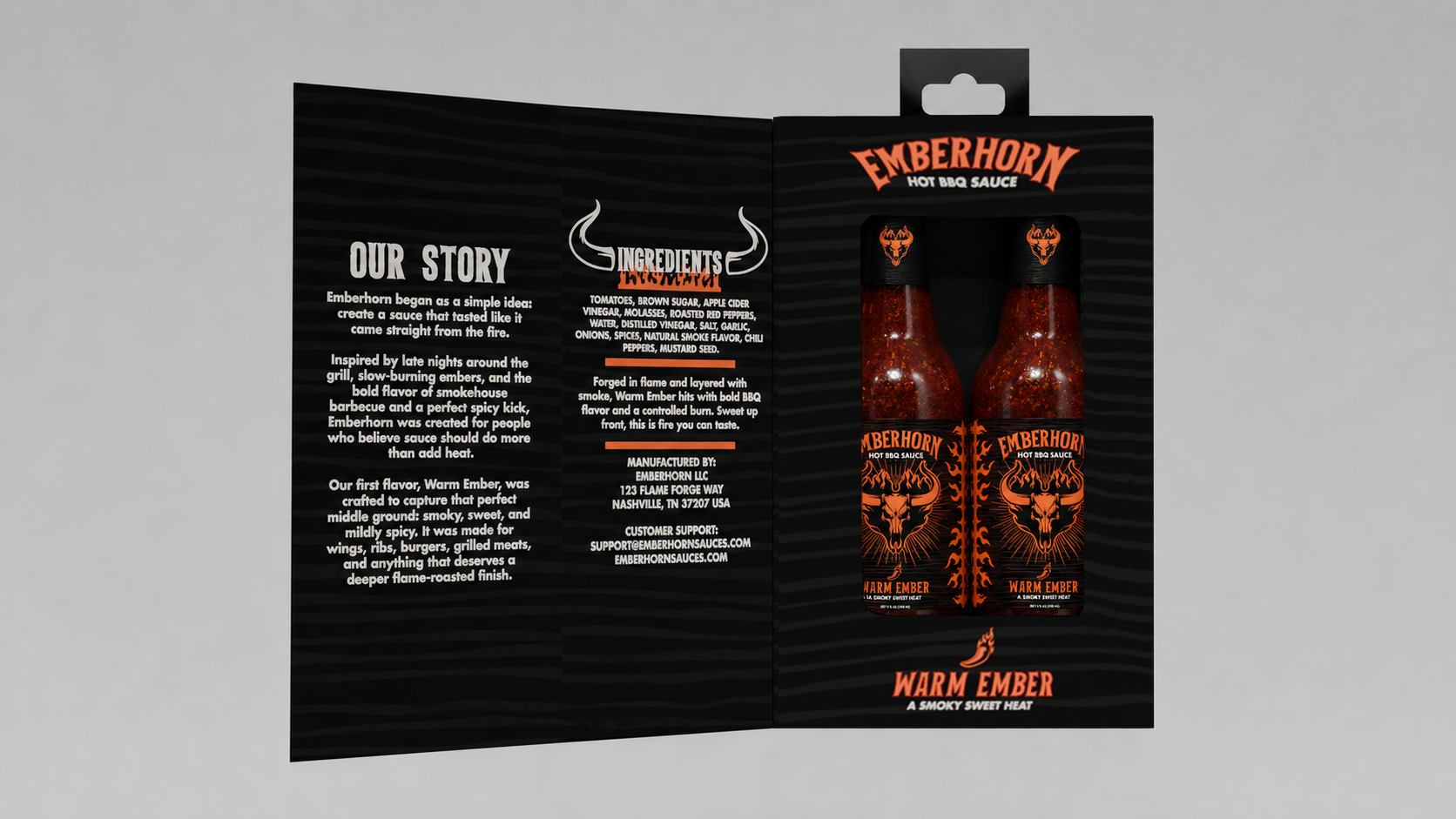 Emberhorn box dieline