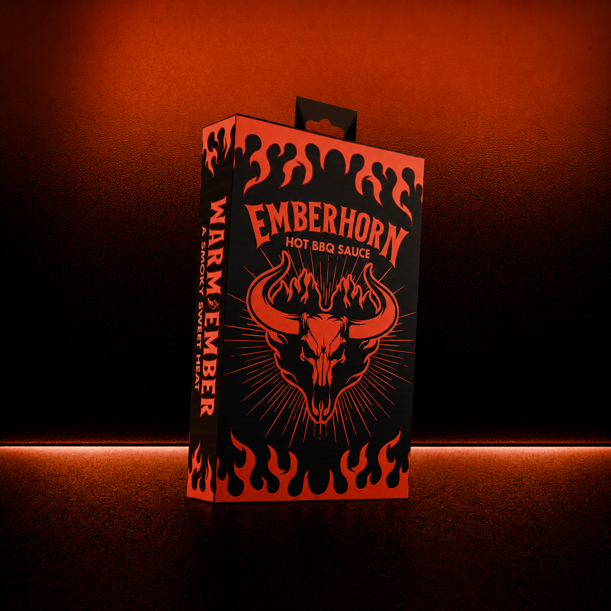 Emberhorn lightbox render